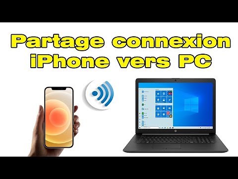 Comment faire un partage de connexion iPhone vers PC