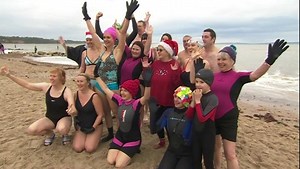 62K views · 668 reactions | A group set up to promote the health benefits of cold water swimming took a dose of their own medicine today - when they plunged into the sea in Dorset. Members of Swimming Against Depression say it helps people deal with stress - and gets them off prescription drugs. The group wants to raise awareness of the benefits - and eventually set up a natural health centre by the sea | BBC Hampshire & Isle of Wight | Facebook