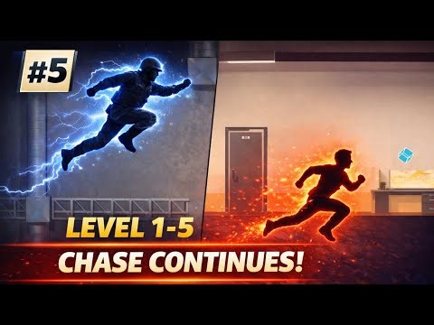 Vector Game Level 1-5 Downtown Gameplay | Fifth Chase Continues 🔥| Android Gaming 2026
