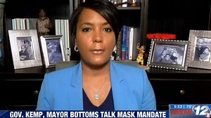 7.7K views · 60 reactions | Georgia Gov. Brian Kemp calls Atlanta's mask mandate unenforceable. Mayor Keisha Lance Bottoms, who tested positive for COVID-19, defends it. She'll be live on "CBS This Morning" just after 8 a.m. https://bit.ly/3gHAVpi | News 12 26 Augusta | Facebook