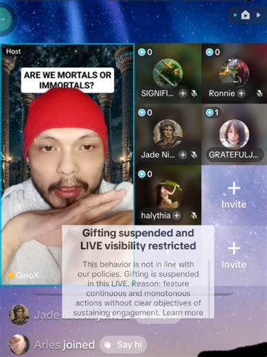Ako Lang ba nakaka ranas Nito? Everytime mag live ako dito sa main account laging ganyan ang violation kahit na interactive and engaging ang live, Yung 2nd account ko wala naman ganyang violation #tiktokviolation #unfairviolation #restriction