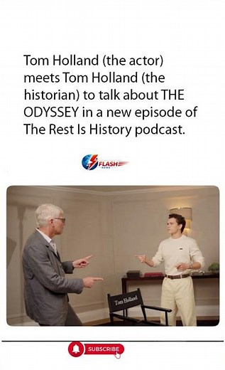 Tom Holland the Actor Meets Tom Holland the Historian to Discuss The Odyssey