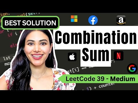 Combination Sum - LeetCode 39 - Python (Dynamic Programming and Recursive/Backtracking!) #leetcode