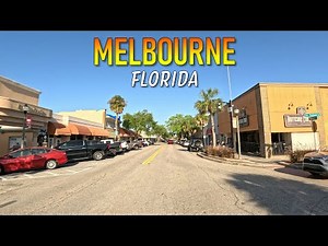 Melbourne Florida Driving Through