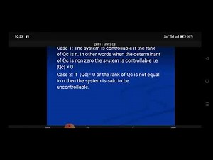 stabilizability and detectability in control system