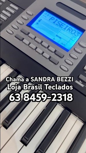 The best-selling keyboard in Brazil, comes with 62 Brazilian rhythms in memory and the #P222 from...