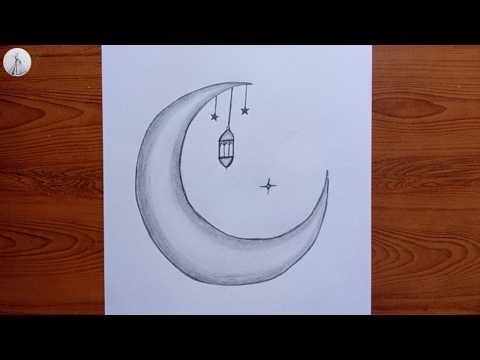 How to Draw Ramadan Kareem Step by Step 🕌 Easy Mosque Drawing for Beginners