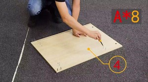 69" Modern L Shaped Executive Desk with Charging Station & File Drawer, Fluted Wood Home Office Corner Desk with Storage Cabinet and Drawers, Large Corner Computer Desk Writing Desk, Natural Oak