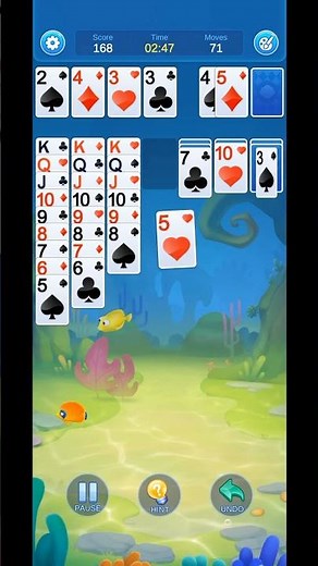 Solitaire 3D Fish - Android and iOS #gameplayshorts
