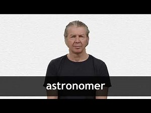 How to pronounce ASTRONOMER in American English