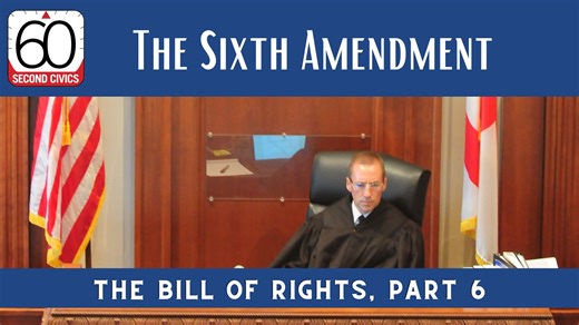 The Sixth Amendment to the Constitution protects several rights to help ensure a fair trial, including the right to a speedy and public trial by an impartial jury. Listen all this week as we count down to Bill of Rights Day, Dec. 15! #Constitution #sschat #civiced | Center for Civic Education | Facebook