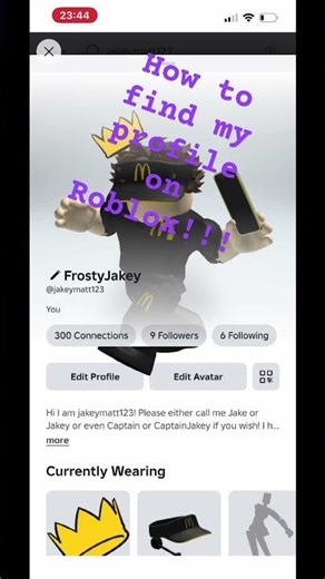 HOW TO FIND ME ON ROBLOX!!