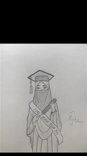 Hafizah Quran girl drawing ❤️❤️ ....#girldrawing #hafiz #art #drawing #live #livestream#viral#trend