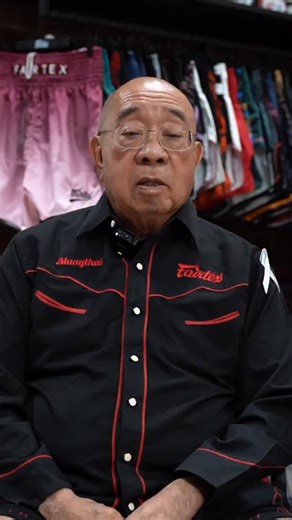 Mr. Wong’s message to the whole Fairtex family ❤️ Merry Christmas & thank you for all the support this year. We’ll continue working hard together next year 🙏🏼 | Fairtex Training Center