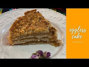 No Egg cake recipe | Semolina cake without Egg | vegan Recipe