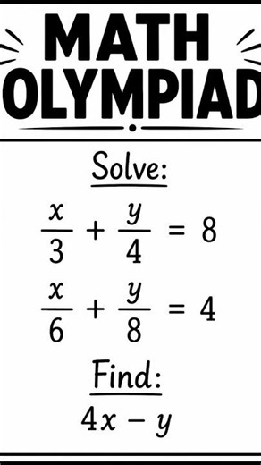 MATH OLYMPIAD Challenge! Only 1% Can Spot the Trick