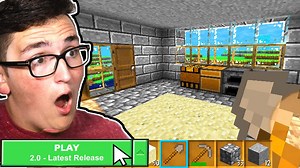 Playing the all new Minecraft 2.0 experience