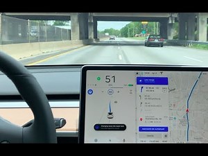 Tesla Autopilot | 3 Auto lane changes in 60 seconds | Mad Max Mode