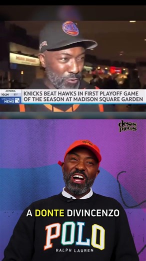 Desus brought luck to the Knicks in Game 1 (didn't attend Game 2)