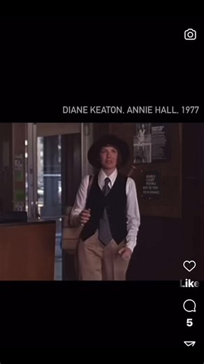 Diane Keaton RIP. Baby Boom, Manhattan, The Godfather, Looking for Mr. Goodbar. But this scene from Annie Hall is when I fell in love. Thank you, Diane. | Andre Carrier