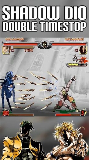 Shadow Dio Double Timestop Combo
