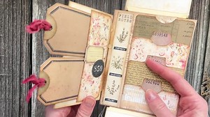 April Mini Project, Folio, Floral, Digital, From April Subscription, Junk Journal, Digital Junk Journal, Junk Journal Project - Etsy