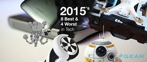 The 8 Best And 4 Worst Things In Tech For 2015 - SlashGear