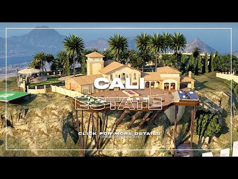 [MAP] Cali Estate Vinewood Mansion FiveM GTA 5 RP Exterior