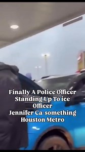 🚨 ICE vs. Off-Duty Cop in Houston Gets Heated An off-duty Houston police officer inserted herself into an active federal operation — and it did not end well for her. ICE agents reminded her she had no authority to interfere, telling her plainly: “We don’t have to explain ourselves to you.” Agents also warned her that obstructing a federal operation is a crime and she could be arrested for it. Meanwhile, subject refused to comply with lawful commands, forcing agents to break the vehicle window t