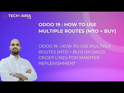 Odoo 19 : How to Use Multiple Routes (MTO + Buy) on Sales Order Lines for Smarter Replenishment