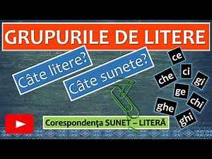 GRUPURI DE LITERE: ce, ci, ge, gi, che, chi, ghe, ghi