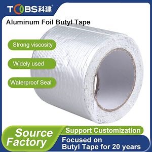 [Hot Item] Heavy-Duty Butyl Sealant Tape with Aluminum Foil Protection