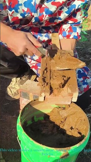 Clever Hack: Quick Way to Apply Mortar Between Bricks!
