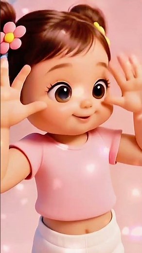 “Angelic Baby Dancing in a Colorful Dream World #babydance #cutebaby #dancingbaby