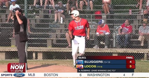 Locos take series with walk-off win over Sluggers