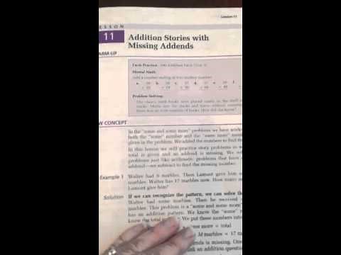 Comparing Saxon Math 54 1st vs 3rd editions