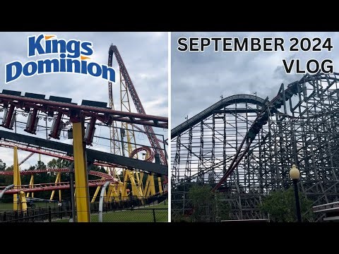 Kings Dominion Vlog September 2024