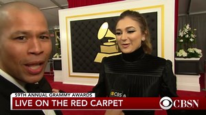 Daya interview on the red carpet