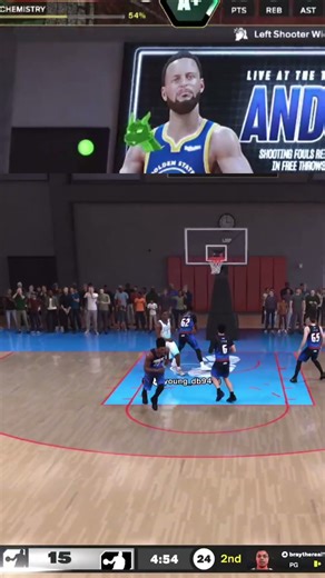 NBA 2K INSANE DUNK and GAMEPLAY Highlights! 🔥 #shorts