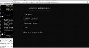 Movie Ticket Management System In C++ With Source Code - Source Code & Projects