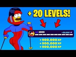 INSANE *EASY* Fortnite *AFK* XP GLITCH MAP! (990k a Min!) NO TIMER Not Patched! 🤩😱