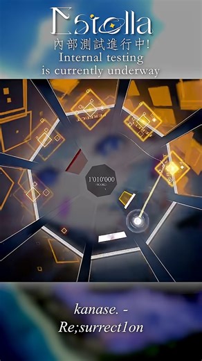 Estella on Instagram: "Our new rhythm game is testing on steam now ! #osu #maimai #artcore"