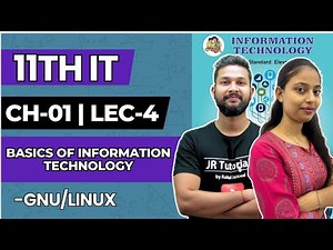 11th IT | Chapter 1 | Basic of Information Technology | Lecture 4 | Maharashtra Board |