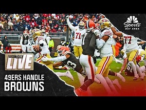 Breaking down takeaways, highlights from 49ers' Week 13 road win vs. Browns | NBC Sports Bay Area