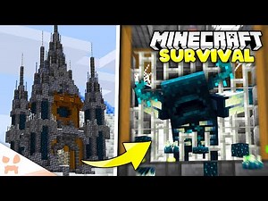 I TAMED THE WARDEN In Minecraft 1.19 Survival! (#53)