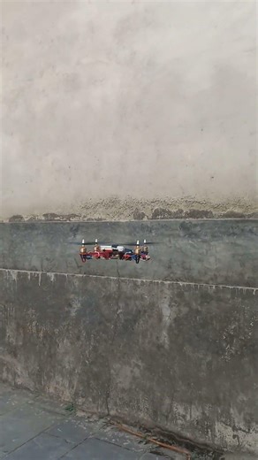 KK Flight controller powered drone test