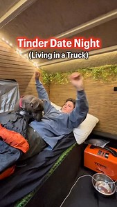 755K views · 19K reactions | Tinder Date Night! #vanlife #travel #truckcamping #travelvlog #trucklife #travelvlogger #truckcamper #outdoors #camping #food #date #tinder | Saucy Seth | Facebook