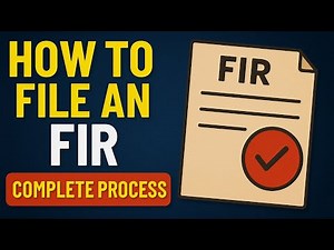 🔴 How to File an FIR in India | Step-by-Step Process Explained #FIR #indianlaw #law #gcpathshaala