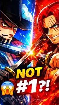 Mihawk’s Yoru is NOT the #1 Sword? 😳 Real One Piece Ranking #onepiece #shanks #mihawk #shorts