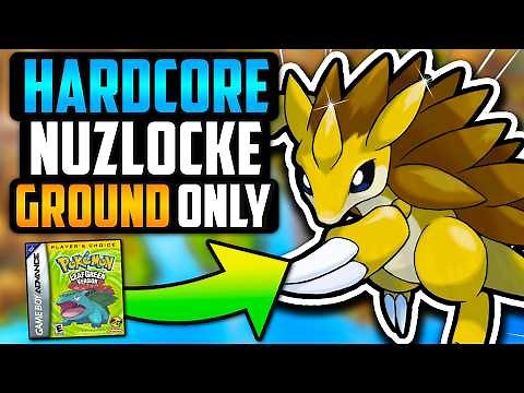 Can I Beat Pokémon LeafGreen with ONLY Ground Types!? [Hardcore Nuzlocke]
